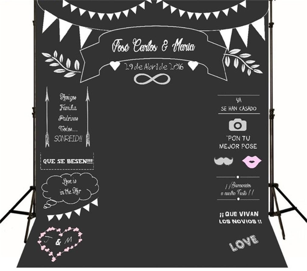 Fondo personalizado fotomatón boda Barcelona